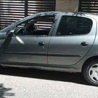 پژو۲۰۶تیپ۲مدل۸۵شاسی سالم
