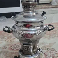 سماور گازی قدیمی سنگین با امروزیها اصلا مقایسه نگن