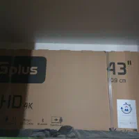 تلویزیون 4k جی پلاس۴۳