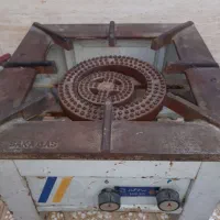گاز دوشعله محکم وسالم