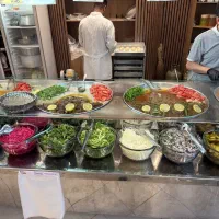 لەفەی سلیمانی نان داغ و سلف سرویس