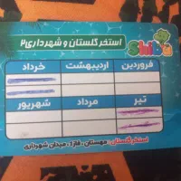 کارت استخر گلستان شهرداری ۲شهرجدید