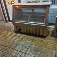 یخچال ویترینی استیل موتور دانفوس ۱۵۰سانتی