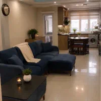۷۵ متر  دو خوابه فول امکانات