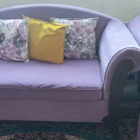 ست مبل راحتی هفت نفره با دوعدد میزبان