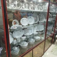 ویترین مغازه 110*210الومینیوم
