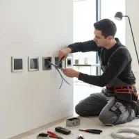 برقکارسیم کش برقکاری تخصصی /رفع اتصالی /لاین نوری