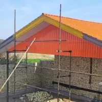 سوله ساخت شیروانی ورق سقف شیروونی زیبا مق