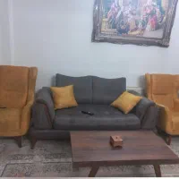 مبل راحتی با چوب راش