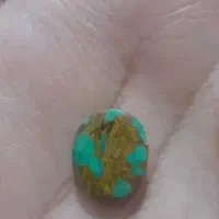 نگین انگشترفیروزه ایی اصل نیشابور