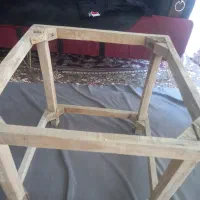 چهارپایه چوبی ۵۰ در۵۰ مناسب برای کولر