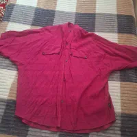 مانتو صورتی دخترانه