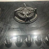 اجاق گاز فر پنج شعله تمام استیل