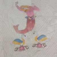 لحاف دست دوز دونفره  ۲عدد