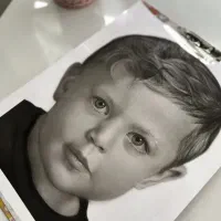 طراحی چهره به سبک سیاهقلم