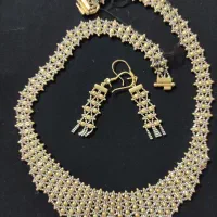 فروش ست گردنبند و گوشواره ایتالیا یی فقط نقد