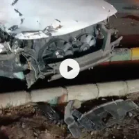 سمند مدل 83 تصادفی