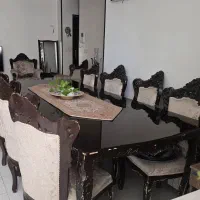 بوفه رایگان مبلمان ومیز غذا خوری مناسب باغ ویلا