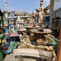 باربیکیو آبنما نیمکت صندلی  بتنی در رشت