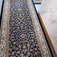 کناره فرش سرمه‌ای