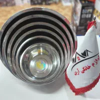 ست لگن Unique life  استیل ضخیم و عمق دار