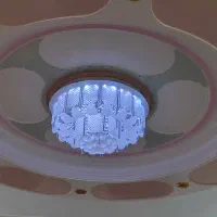 لوستر سقفی کریستالی