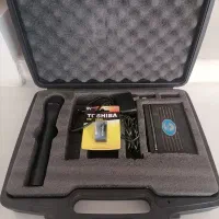 میکروفون بیسیم با پایه سه تیکه