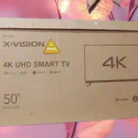 تلویزیون ۵۰ اینچ ایکس‌ویژن 4K اسمارت ، آکبند
