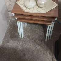 مبلمان هفت نفره همراه ۳عدد عسلی و جلومبلی