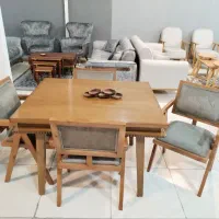 میزنهارخوری ماهلین با طرح تعویض فرش