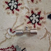 مدال پلاک دمبل استیل