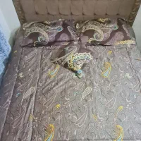 رو تختی پارچه ترک کاملا نو