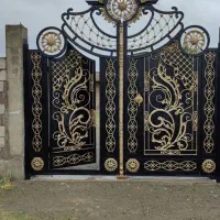 زیبا ترین درب ملک با درب و یلا پار کینگ و سو له