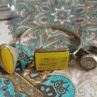 انگشتر و دستبند نقره