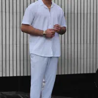 ست مراکشی ست پیراهن با شلوار مراکش خنک