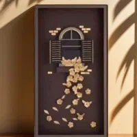 قاب زرسام (ایوان خانه)