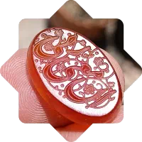 حکاکی روی سنگ و فلزات گرانبها(طلا و نقره)