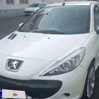207 مدل97tu5 سفید دنده سقف فلزخیلی کم کارکرد