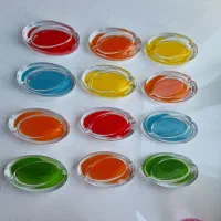 زیرسیگاری شیشه ای رنگی