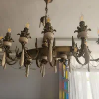 دو لوستر کاملا نو و لوکس  off