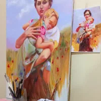 فروش تابلوی نقاشی رنگ روغن