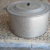 دیگ روحی نو مخصوص مراسمات نذری سبزی آب‌پز کردن