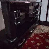 میز تلویزیون شیشه ای