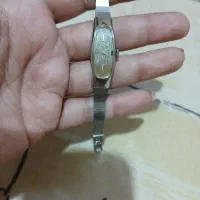 ساعت کوکی قدیمی سیکو زنانه تمام استیل