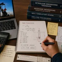 حل سوالات امتحانی مهندسی نفت در تمام سطوح