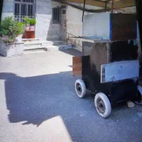 گاری مخصوص فلافل وچایی