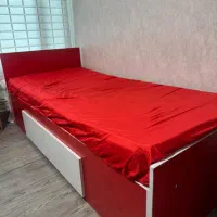 تخت خواب یک نفره چوب ام دی اف واقعی ساخت دست