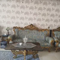 مبل سلطنتی هشت نفره همراه با ناهارخوری