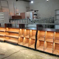 میز ویترین سوپر مارکت استند آجیلی قفسه میز دخل