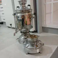 سماور گازی و نفتی با دوتا زیر